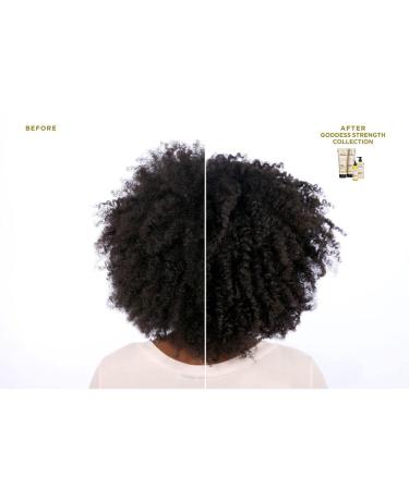 Carol's Daughter Goddess Strength Hair Care Gift Set - Shampoo, Conditioner, Leave In Conditioner & Treatment Oil with Castor Oil | Sulfate Free | 4 Products - Buy Online on SooperMarket.com