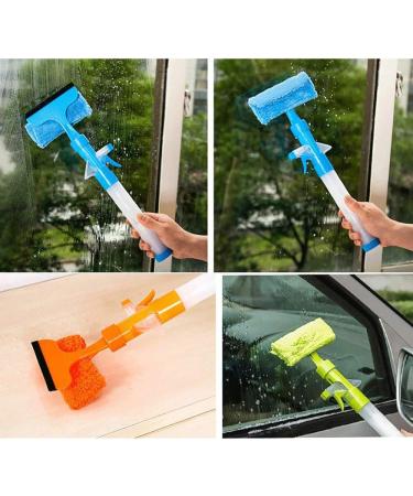 Glass Wiper - Double-Sided Window Scraper Cleaner Glass Cleaner Wiper Windshield Cleaner Brush for Window Shower Floor Car Home/Office Glass (Color : Bronze) (Bronze) - Buy Online on SooperMarket.com