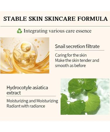 Snail Repair Essence Snail Mucin 96% Power Repairing Essence Face Moisturiser Hydrating Serum Face Serum for Women & Men Snail Secretion Filtrate Brightening Serum Lighten - Buy Online on SooperMarket.com