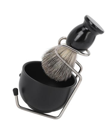 Men's Beard Shaving Set | Brush Foam Bowl & Stand | Premium Beard Care for Barbershop Hotel & Home - Buy Online on SooperMarket.com