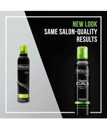 TRESemm Flawless Curls Mousse with Coconut and Avocado Oil - 2pk 10.5oz - Paraben & Alcohol-Free - Extra Hold for Soft, Bouncy Curls - Buy Online on SooperMarket.com
