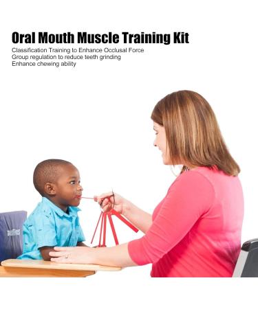 7-in-1 Mouth Muscle Training Set | Portable Lip & Tongue Exercise Device | Dysarthria Training Tool Made of Edible Plastic - Buy Online on SooperMarket.com