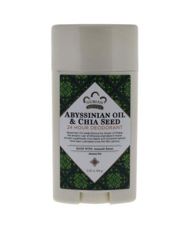 NUBIAN HERITAGE DEOD ABYSSINIA & CHIA 2.25OZ