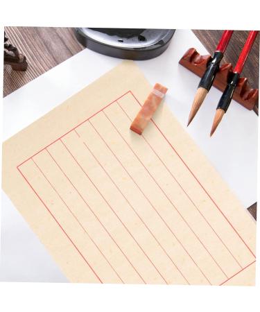 Operitacx 50 Sheets Rice Paper Calligraphy Paper Calligraphy Writing Paper Chinese Calligraphy Art Paper Japan - Buy Online on SooperMarket.com