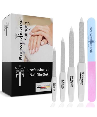 Schwertkrone Sapphire Nail Files Set Metal Made in Germany Solingen (5)