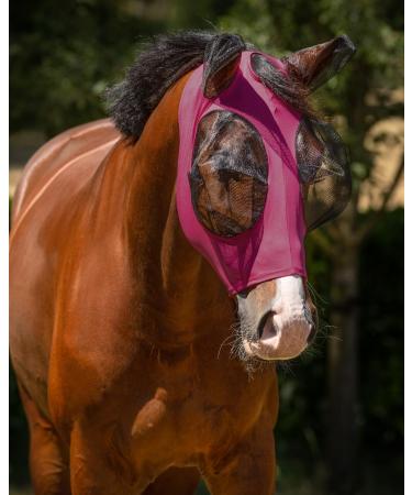 QHP Fly Mask Super Bug (pink Pony) Pony pink