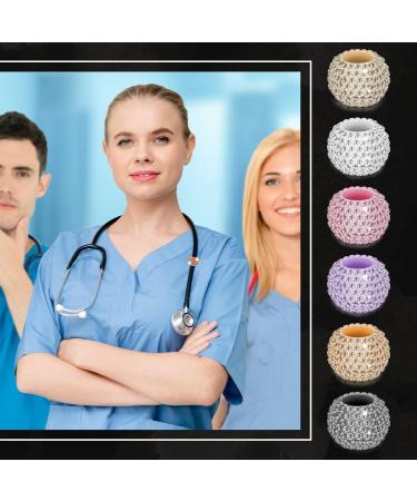 Buy 18 Bling Crystal Stethoscope Charms | Nurse & Vet ID Tags | Vibrant Colors for Accessories - Buy Online on SooperMarket.com