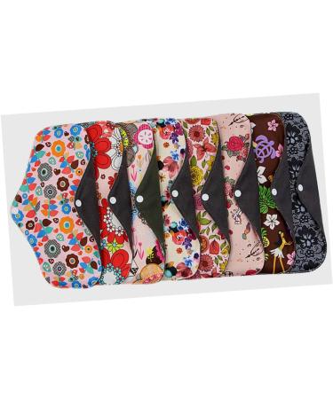 Mama Pads Washable Cloth Menstrual Pads | Reusable Bamboo Charcoal Cotton | Maternity Napkin | Portable & Eco-Friendly - Buy Online on SooperMarket.com