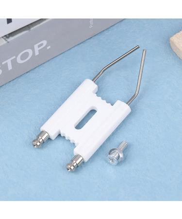 Rudfuz Universal H-Type Ignition Electrodes for Oil Burners - Ceramic Double Pencil & Siamesian Pins | Reliable Ignition Solutions - Buy Online on SooperMarket.com