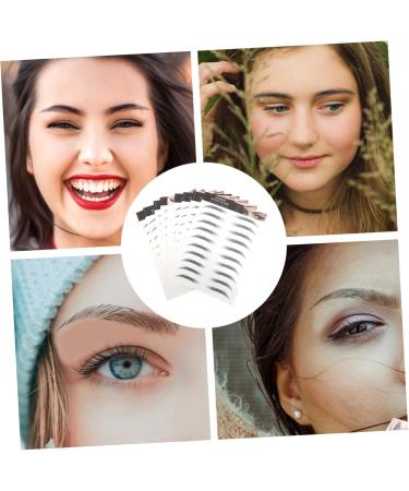 Mikinona 10pcs Imitation Eco Eyebrow Sticker 3 Proof Beauty Stickers - Buy Online on SooperMarket.com
