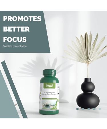 VORST L Theanine and Lemon Balm Complex 60 Capsules | Stress Relief Supplement | Powder Pills | 1 Bottle 60 count (Pack of 1) - Buy Online on SooperMarket.com