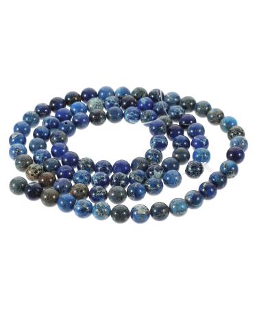 STOBOK 2Pcs stone bracelet Stone delicate delicate bracelet stone necklace bead accessories Bracelet beads wristband decorative bracelet Scattered beads decorate beading Blue 0.60X0.60X0.60CM