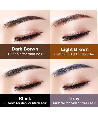 Waterproof Microblading Eyebrow Pen - Long-Lasting Dark Brown Peel-off Brow Pencil - Buy Online on SooperMarket.com