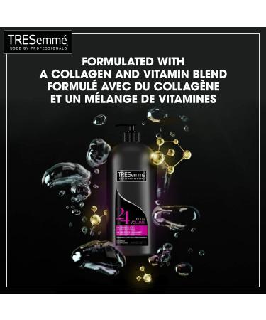 TRESemm 24 Hour Volume Shampoo for fine hair & Keratin Smooth Shampoo for frizzy hair Lamellar Discipline formulated with Pro Style Technology 828 ml Shampoo + Shampoo 828 ml - Buy Online on SooperMarket.com
