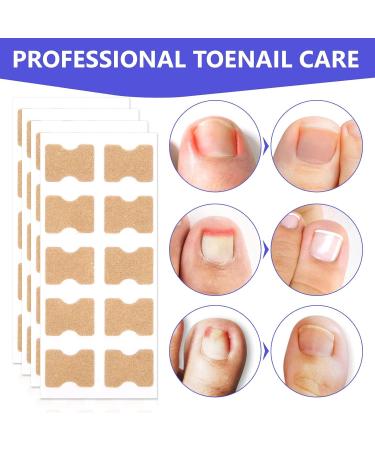Toen il Correction Sticker 100Pcs: N il Repair P tches Restores Appearance of Discolored or Damaged Nails Foot Care - Buy Online on SooperMarket.com