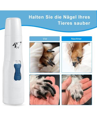 AMIR Dog Nail Grinder - Quiet Pet Nail Trimmer for Dogs & Cats - Buy Online on SooperMarket.com