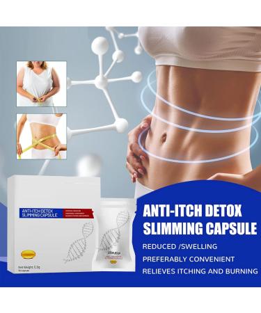 LONGLUAN Soothe&Slim Anti-Itch Detox Slimming Capsule - Removes Odor, Instant Results (5Box) - Buy Online on SooperMarket.com