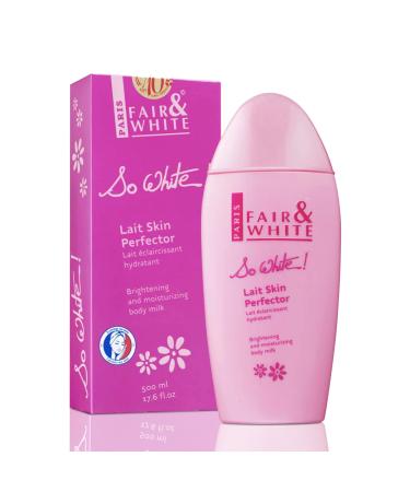 FAIR & WHITE So White Skin Brightening Lotion - 500 ml / 17.6 Fl oz - Daily Moisturizing Body Lotion