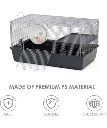 iFCOW 17CM Silent Hamster Running Wheel - Exercise & Toy for Gerbils, Mice, Small Animals - Buy Online on SooperMarket.com