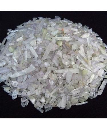 100g Natural Tumbled Kunzite Quartz Crystal Spodumene Bulk Stone Reiki