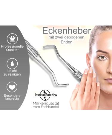 Corner Lifter Foot Care Tool - Double Nail Lifter Instrument - Stainless Steel 17 cm - International Shipping - Buy Online on SooperMarket.com