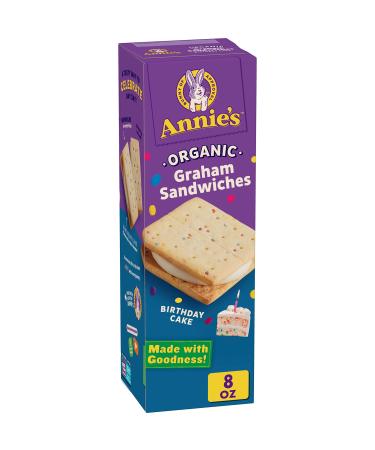 Annie's Homegrown Organic Grahams Birthday Cake 8 oz (Pack of 6)