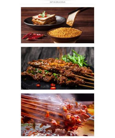 Premium Sichuan Liupo Red Chili Powder/Flakes - Hot Pot Dipping Sauce & BBQ Spice (10g-30bags) - Buy Online on SooperMarket.com