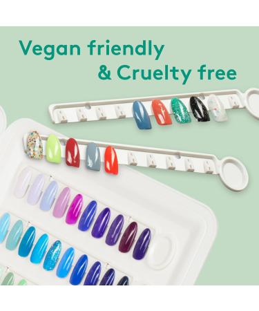 MYLEE Swatch Book - 120 Colour Slots Detachable Nail Colour Chart Display Book Comfortable and Easy to use - Clips in Nail Tips Professional Salon & Home use Portable - Buy Online on SooperMarket.com