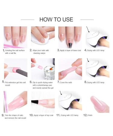 Buy Ventdouce Nail Angel Solution - Fast Drying Nail Extension Gel 30ml Poly-Gel Starter for Nail Studios & Daily Care - Buy Online on SooperMarket.com
