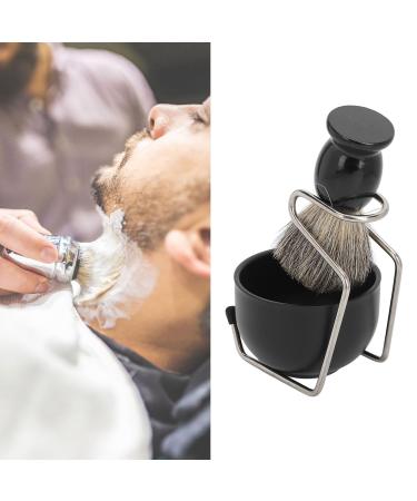 Men's Beard Shaving Set | Brush Foam Bowl & Stand | Premium Beard Care for Barbershop Hotel & Home - Buy Online on SooperMarket.com
