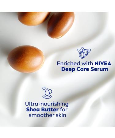 Nivea Smooth Irresistible Care Body Lotion 625mL - Shea Butter for Dry Skin | Buy Internationally - Buy Online on SooperMarket.com