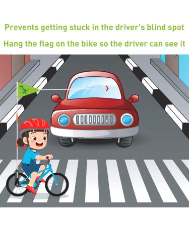 Shop Lets Joy 3-Piece Children's Bicycle Pimp Set | Safety Pennants & Accessories - Secure Your Kid's Ride! - Buy Online on SooperMarket.com