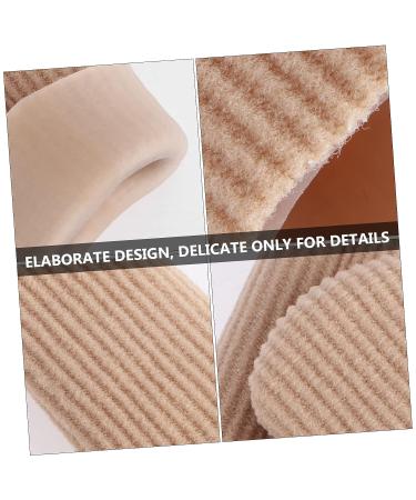 Healeved 2 Pairs Finger Guard Silicone Gel Protector Sleeves for Finger and Toe - Makeup Pearlescent - Buy Online on SooperMarket.com