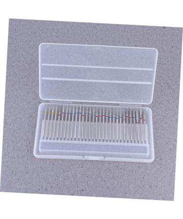 minkissy Diamond Tipped Drill Bits 1 Box Nail Cylinder Head Grinding Head Polisher Manicure Tools Diamond Drill Bit Manicure Head Alloy Glitch To Rotate - Buy Online on SooperMarket.com