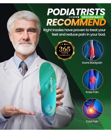 Plantar Fasciitis Insoles for Men & Women - Arch Support & Heel Pain Relief - UK 11-11.5 (29.5CM/11.61 ) - Buy Online on SooperMarket.com
