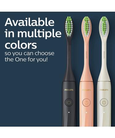Philips One by Sonicare Rechargeable Toothbrush - Shadow Black HY1200/06 - Buy Online on SooperMarket.com