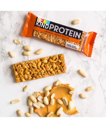 Child Protein Bar - Gluten-Free Crunchy Peanut Butter Snack High Fiber No Artificial Additives - 12 x 50g Pack - Buy Online on SooperMarket.com