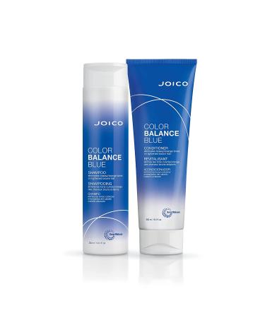 Joico Color Balance Blue Shampoo 10.1oz | Anti-Brass for Lightened Brown Hair | New Look - Buy Online on SooperMarket.com