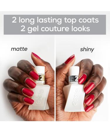 Essie Gel-Like Nail Polish Lasts Up To 15 Days With Flex.e Gel Technology No Chipping Glass-Like Shine Vegan Formula Gel Couture Shiny Top Coat 13.5 ml Gel Top Coat - Buy Online on SooperMarket.com