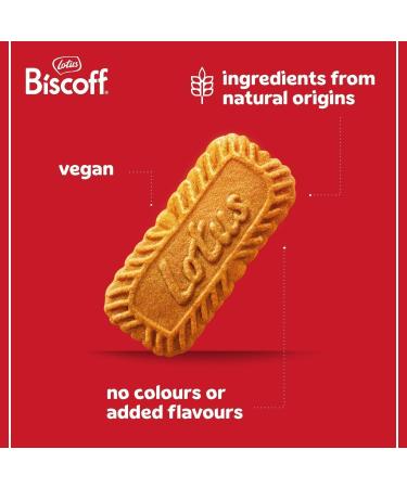 Lotus Biscoff Indivuidually Wrapped "Welcome" Biscuits with Caramelised Taste 300 Pieces (1875g) COFFEE + BISCOFF THE PERFECT MATCH Individually Wrapped Suitable for Vegans - Buy Online on SooperMarket.com