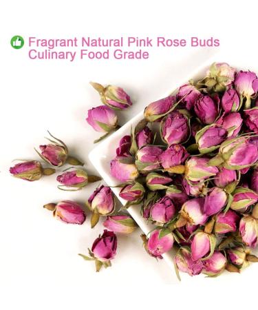 Buy France Rose Tea - Fragrant Natural Rosa Damascena Buds | 50g | Premium Herbal Flower Tea for Health - Buy Online on SooperMarket.com