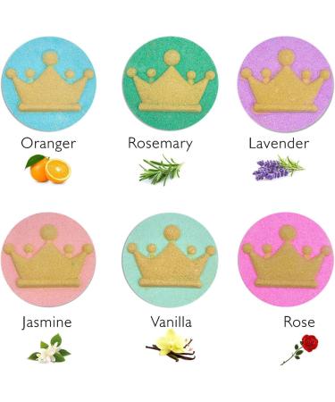 Aromatherapy Shower Steamers (Pack of 12) | Essential Oil Shower Tablets for Self Care | Crown Shape Shower Bombs | Ideal Gift for Women, Men, Mom | Spa Experience at Home - Buy Online on SooperMarket.com