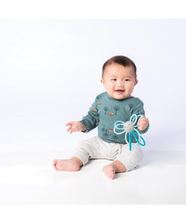 Buy Manhattan Toy Winkel Elephant Rattle & Sensory Teether - Perfect for Infants | International Shipping Available - Buy Online on SooperMarket.com