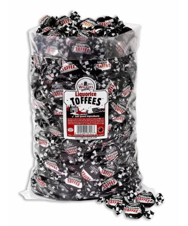 Walker's Nonsuch Liquorice Toffees Sweets 1Kg