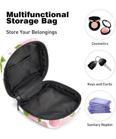 Anna Cowper Flower Sanitary Napkin Storage Bag - Multi-colored Portable Period Bag for Women and Teens - 1Pcs - Buy Online on SooperMarket.com
