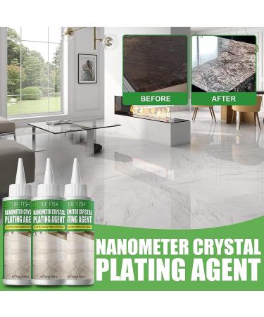 3PC Marble Nano Crystal-Plating Agent | Stone Nanocrystals Coating for Marble, Quartz, and Ceramic Tiles - Buy Online on SooperMarket.com