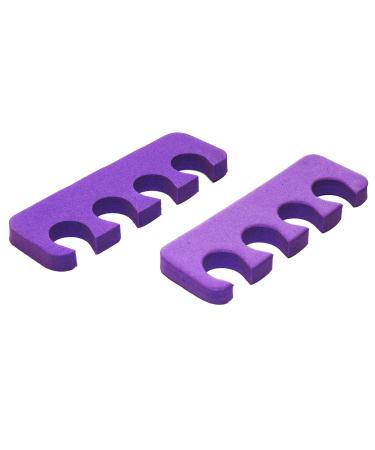 Innovate Toe Nail Polish Painting Pedicure Sponge Separator Spreaders Twin Pack - 2 Separators