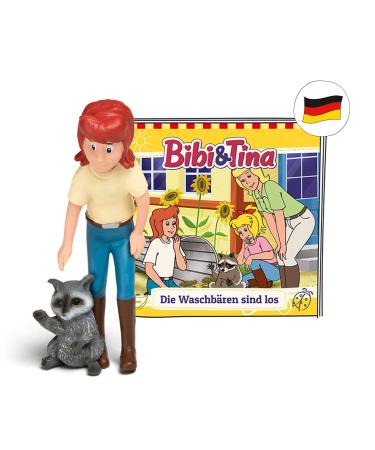 tonies audio figures for Toniebox Bibi and Tina The raccoons are loose audio play for children from 6 years playing time approx. 40 minutes