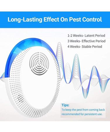 Ultrasonic Pest Repeller 6 Pack - Electronic Rodent & Insect Control for Home, Kitchen & Warehouse - Buy Online on SooperMarket.com