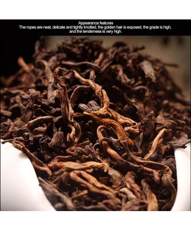 Pu'Er Ripe Tea 60G(2.1Oz) The Taste of The Tea Leaves is Pleasant and Indifferent The Taste is Mellow The Tea Soup is Full The Soup Has a Thick Taste for Family and Friends - Buy Online on SooperMarket.com